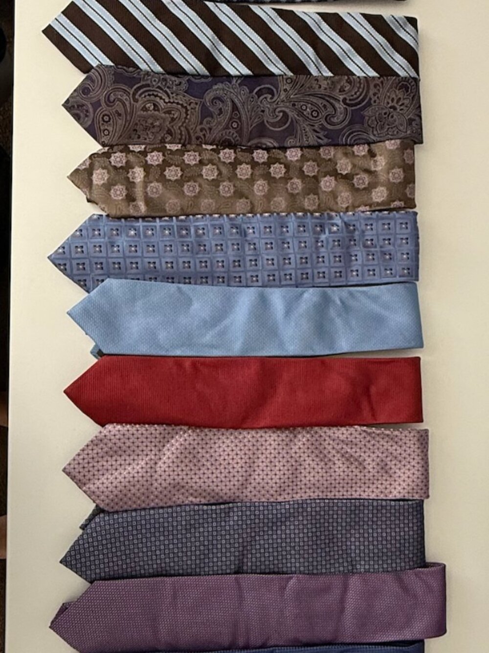 Canali Lot of 12 Men's Designer Silk Neckties – Luxury Italian Ties